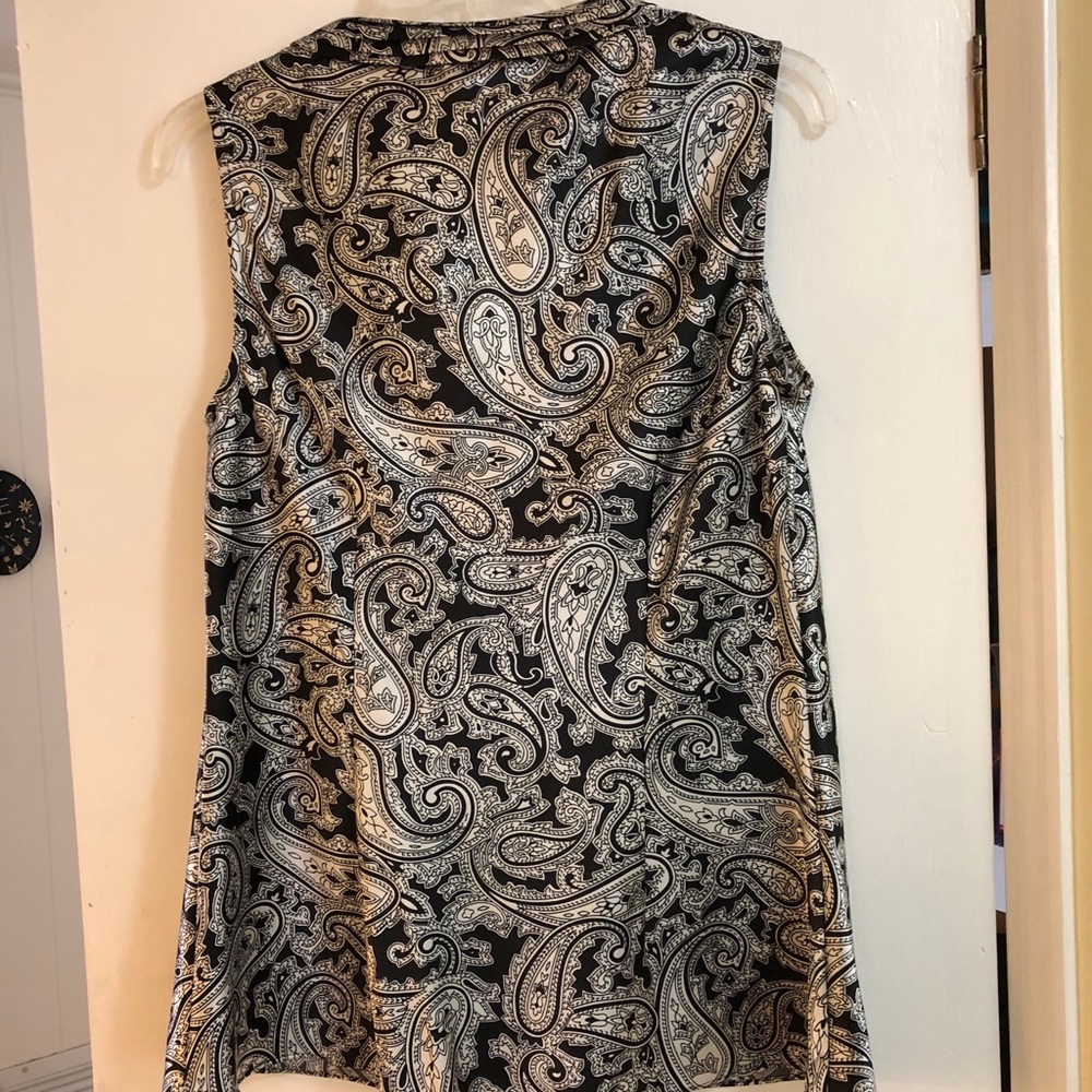 Silky soft and silk look top by Spence, SZ. M - Picture 2 of 3